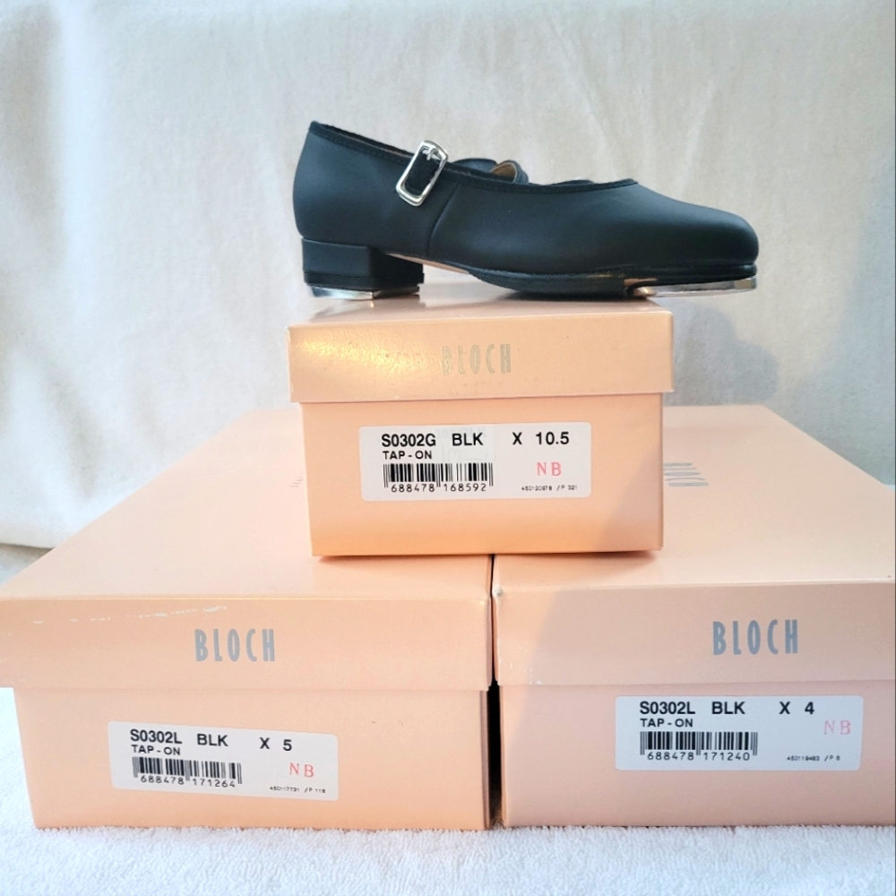 BLOCH TAP-ON BLACK CHILD TAP SHOE
